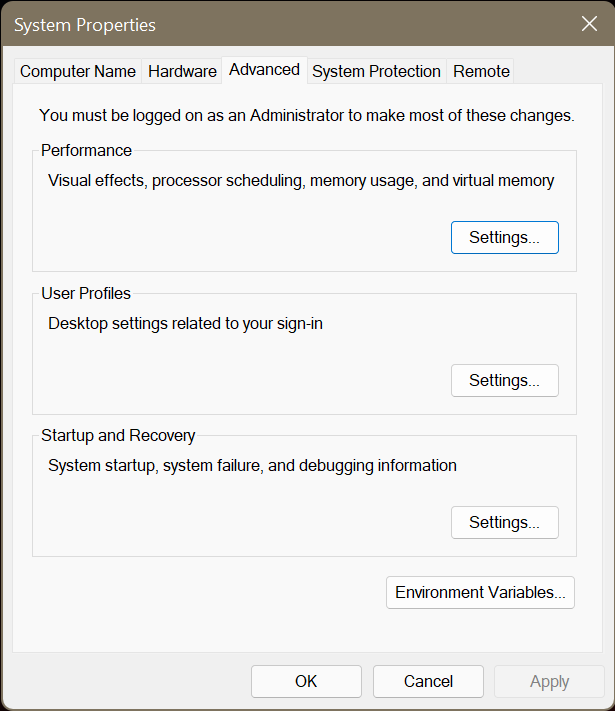 Add data execution prevention exception