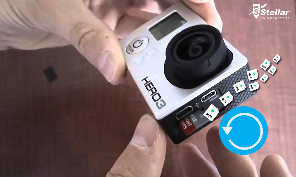 Récupérer les vidéos MP4 de la carte SD de la caméra GoPro Hero