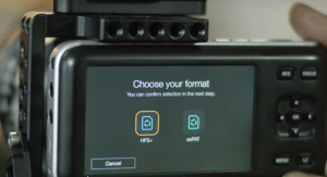 bmpcc camera - choose your format