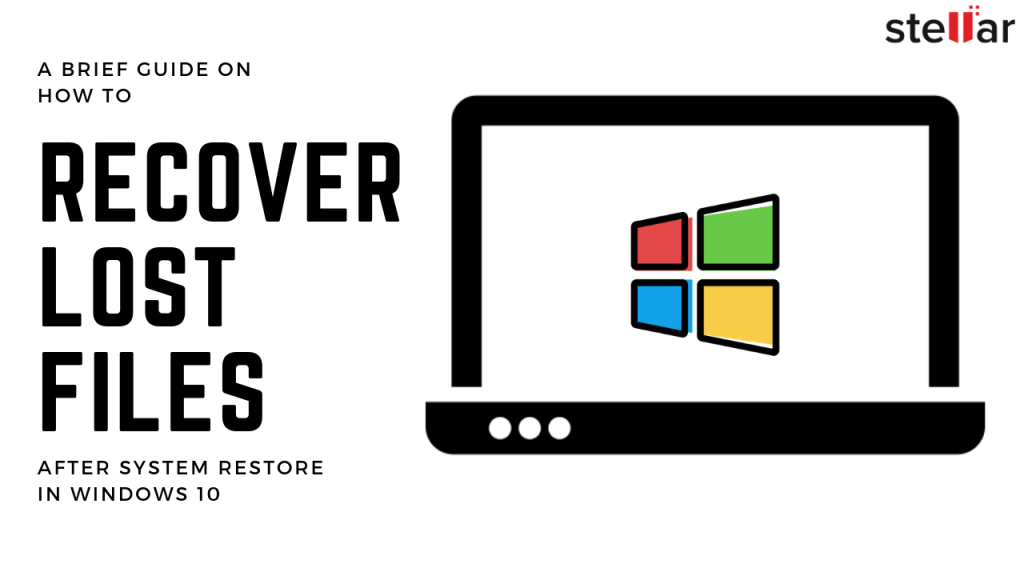 Recover lost files after System Restore in Windows 10