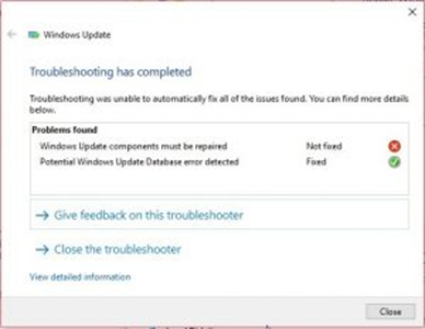 Windows Updates Trouble-shooter