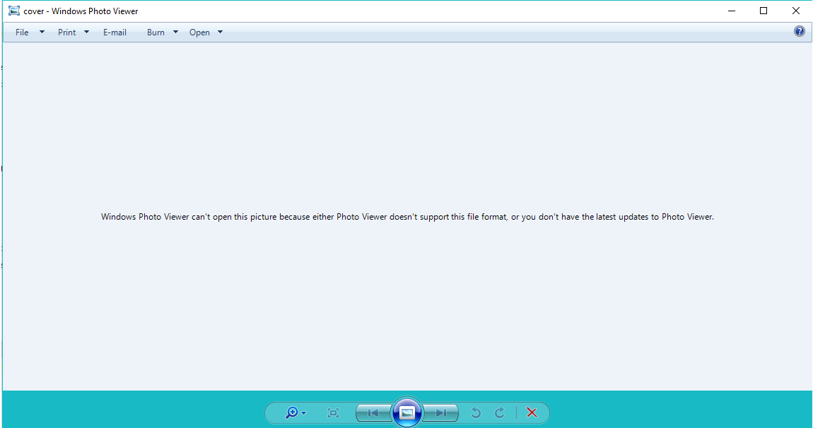 How To Fix Windows Photo Viewer Can T Open This Picture Problem