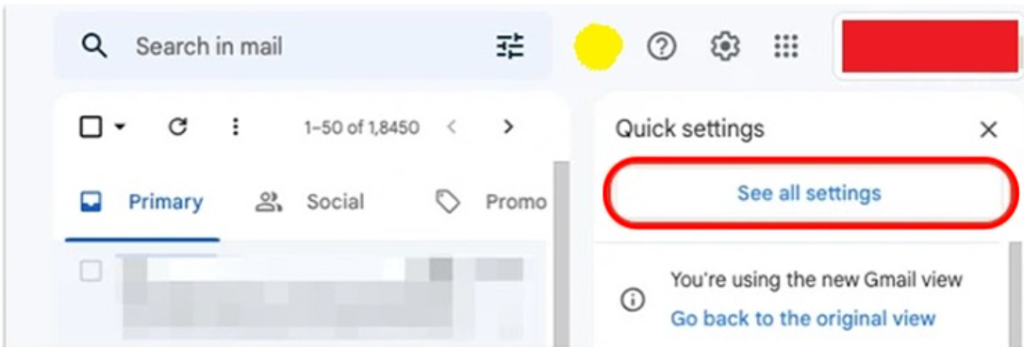 Sign in to your Gmail account
