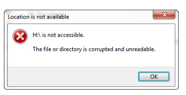 File or Directory is Unreadable