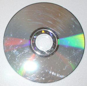 scratched cd