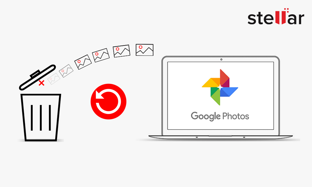 deleted photo in google photos search