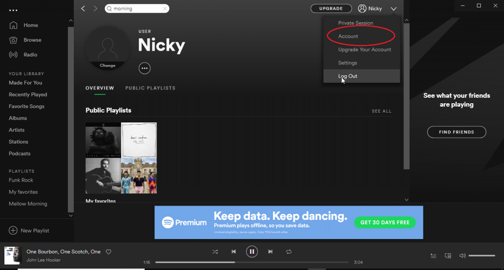 How to find Spotify playlists 