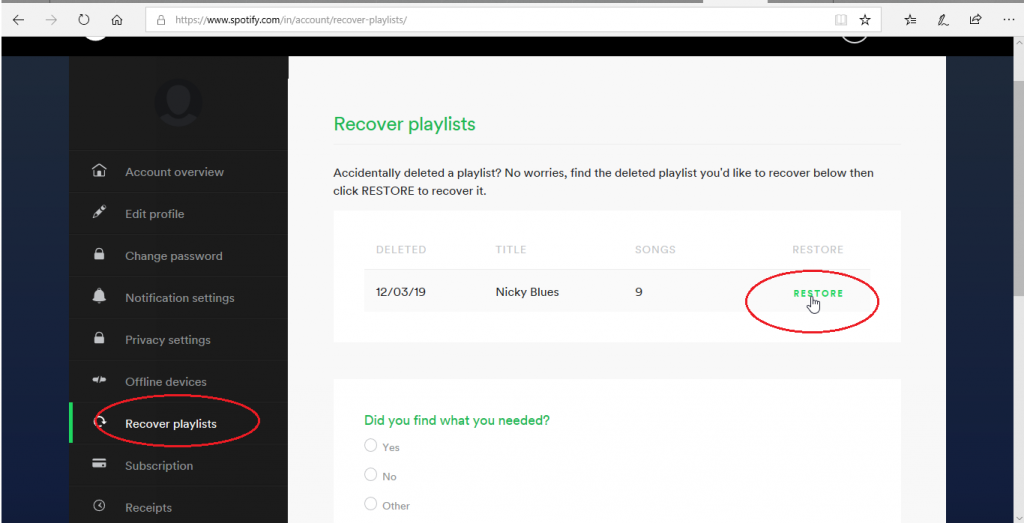 How to find Spotify playlists 