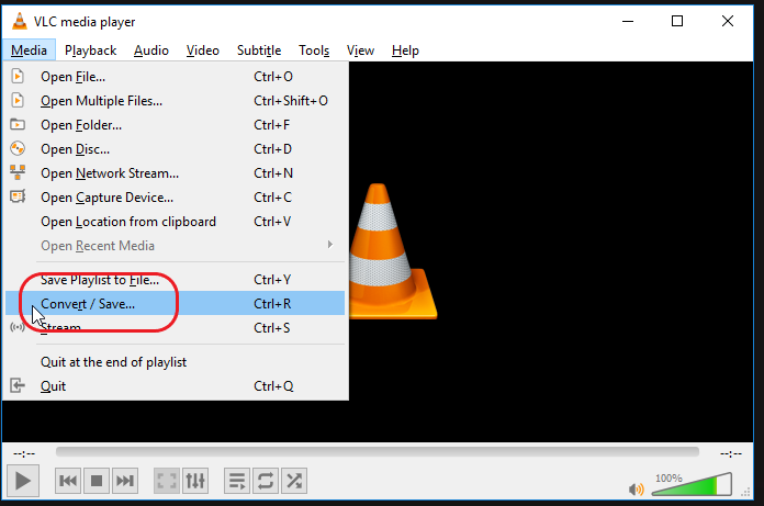 Steps to convert H.264 MOV videos to MP4 in VLC Media Player