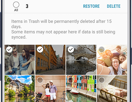 restore photos from Samsung phone