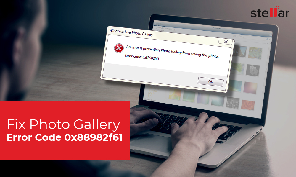 How to fix Photo Gallery error code 0x88982f61 