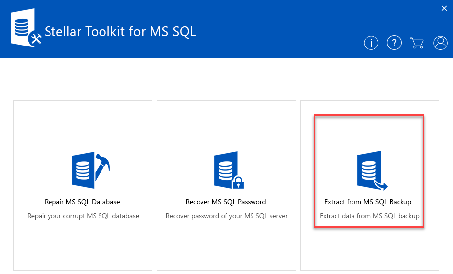 Stellar Toolkit for MS SQL