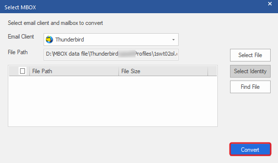 click on select file then click on Convert