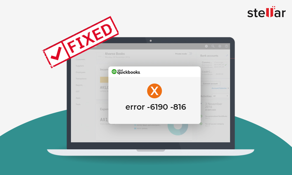 QuickBooks Error -6190 -816 - تعلم كيفية إصلاح 8