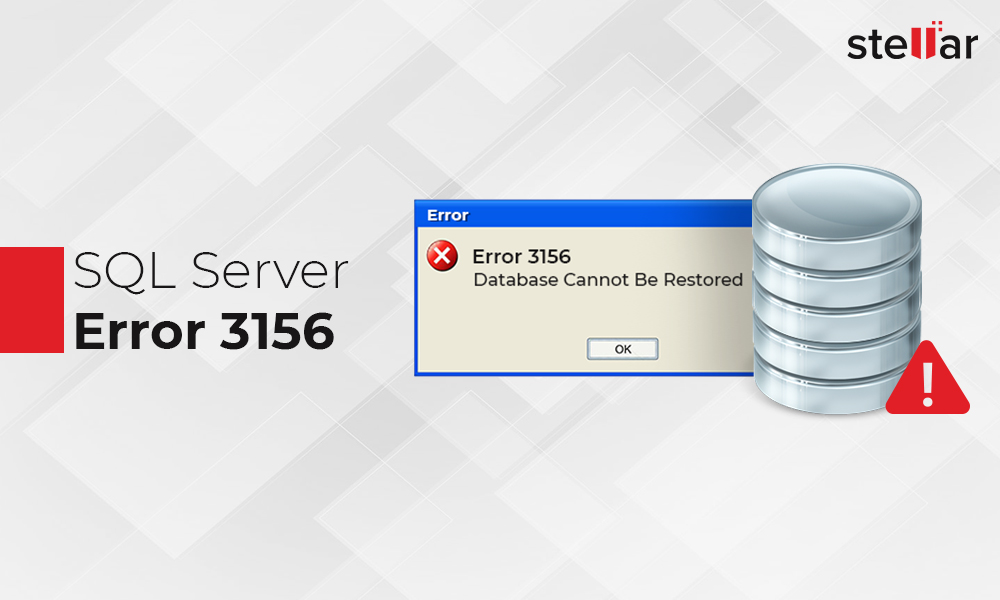 sql server error 3156