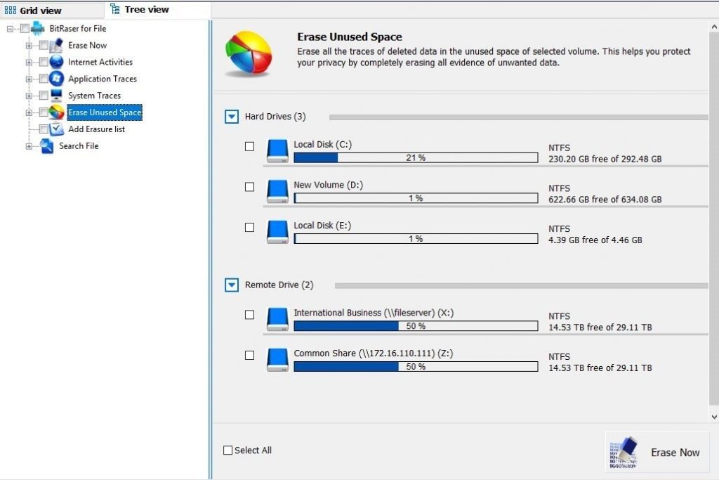 windows wipe deleted files
