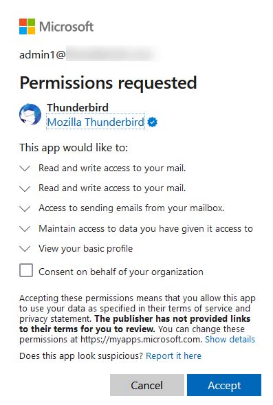 click on Accept to proceed