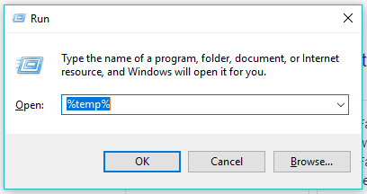 Remove Temporary Files 