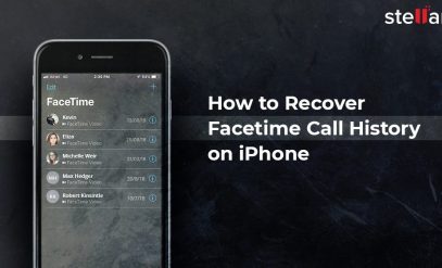 How to Recover FaceTime Call History on iPhone
