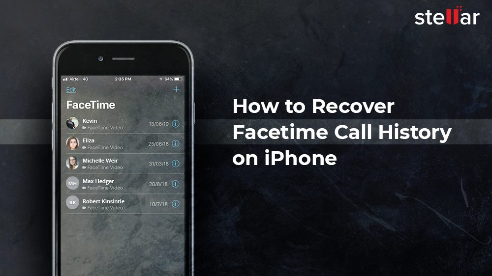 المأجورون بسيطة لاستعادة سجل مكالمات FaceTime على iPhone 141