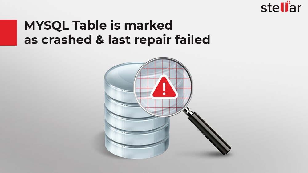 تم وضع جدول MySQL على أنه تعطل وفشل الإصلاح الأخير 79