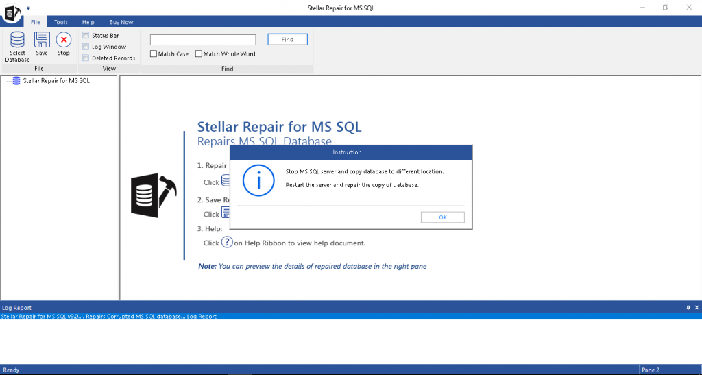 Stellar Toolkit for MS SQL