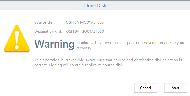 Clone Disk