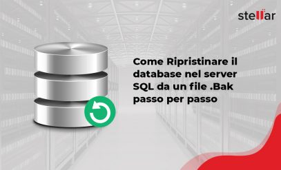 Come Ripristinare il database nel server SQL da un file .Bak passo per passo
