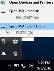 Eject USB Mass Storage Device