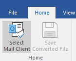 Click on Select Mail Client