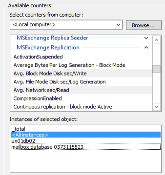 MSExchange Replication and MSExchange Replication Server