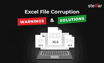 Excel file corruption warning and solution