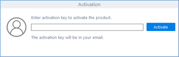 Activation Screen