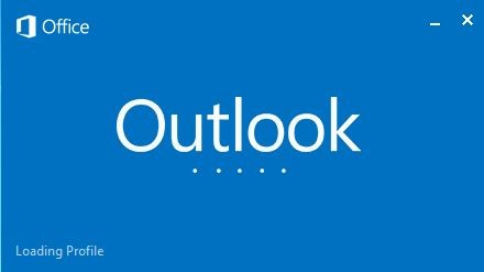 Error: Outlook Stuck on Loading Profile