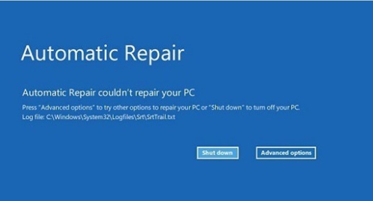 Automatic Repair Screen