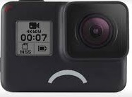 Battery display in GoPro camera