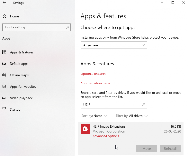 So öffnen Sie HEIC und HEVCDateien Windows 10