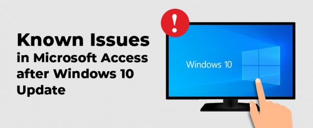 Microsoft Access Issues on Windows 10