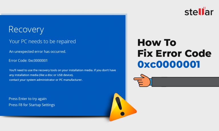 How to Fix Error Code 0xc0000001 in Windows 10