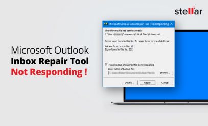 Microsoft inbox repair tool is not responding