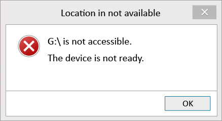 the-device-is-not-ready-error