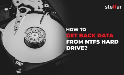 How to Get Back Data from NTFS Hard Drive?