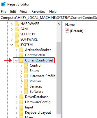 Select-CurrentControlSet