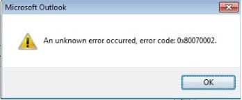 Unknown Error Occurred Error Code 0x80070002 Window.jpg