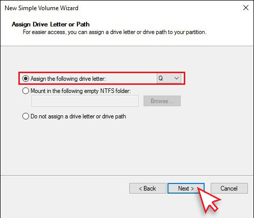 path to volume recovery file not accessible