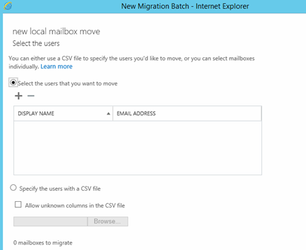 migrate mailboxes in bulk