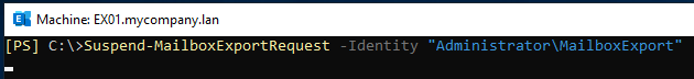 Remove-MailboxExportRequest Command