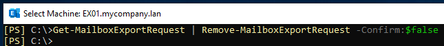add the -Confirm switch in the command