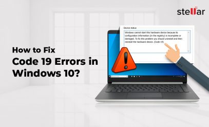 How to Fix Code 19 Error in Windows 10