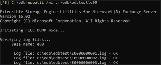 Check Database Logs